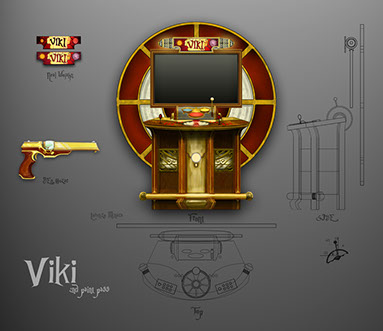 Inspired by the HG Wells classic, The Time machine, VIKI offers a new world way to go back and play your favorite arcade games.